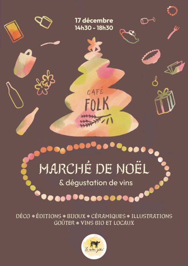 Marché de Noël du Café Folk&nbsp;!